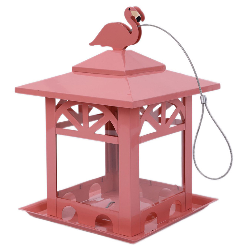 DIY Customizable Pink Child-Friendly Bird Feeder Customization Kits
